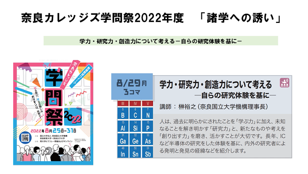 学問祭2022